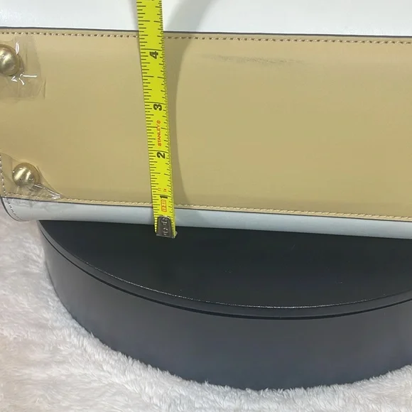 ZAC ( Zac Posen ) NWT , EARTHA MEDIUM , TOTE , off white, CHARCOAL Color. - Picture 11 of 16